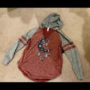 BRAND NEW No Boundaries Thin Moon Hoodie, Size 3XL